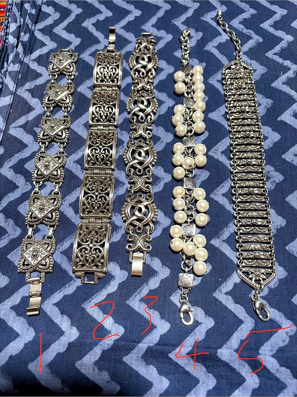 Brighton Silver plated bracelets